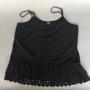 Charlotte Russe Black Cami